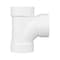 Charlotte Pipe And Foundry Charlotte Pipe Schedule 40 4 in. Hub X 4 in. D Hub PVC Sanitary Tee 1 pk PVC004001400 - alternate 2